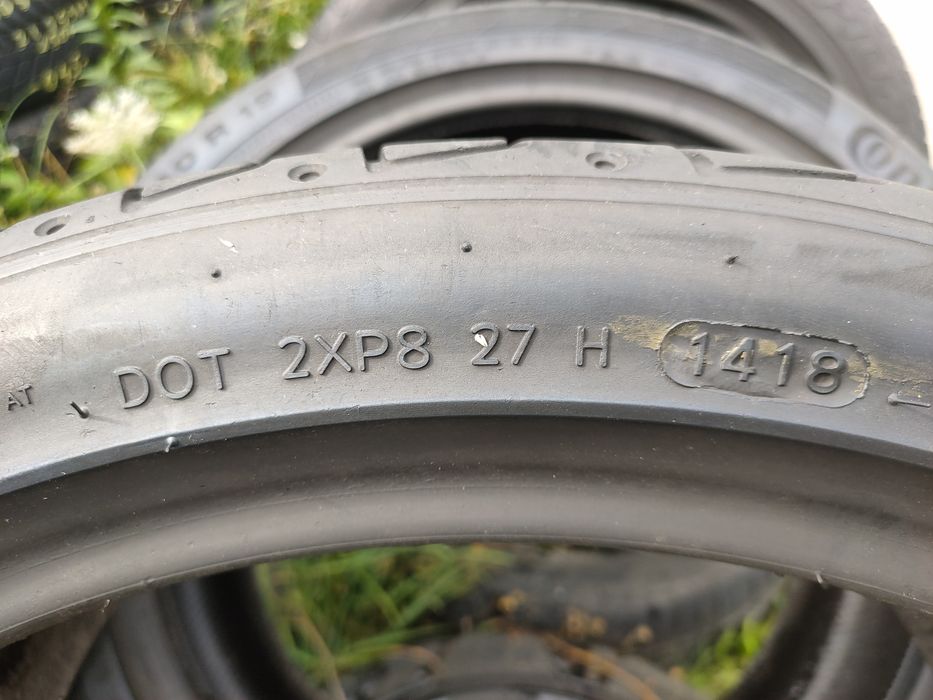637 1x255/35R19 96Y A0 Hankook VentusS1evo2 2018r 5.5mm FAKTURA