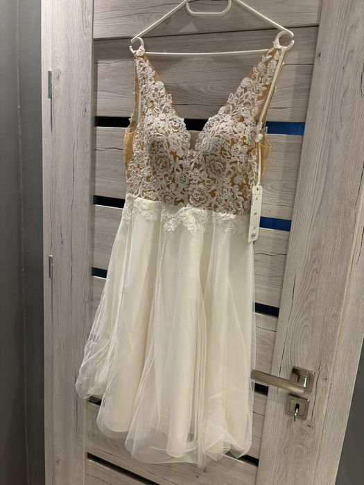 Suknia ślubna nowa ( krótka )