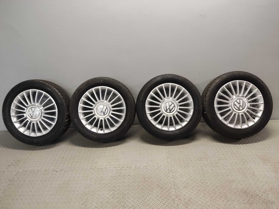 Koła alu 15 VW Volkswagen Up! 4x100, Continental 185/55R15, Oryginał