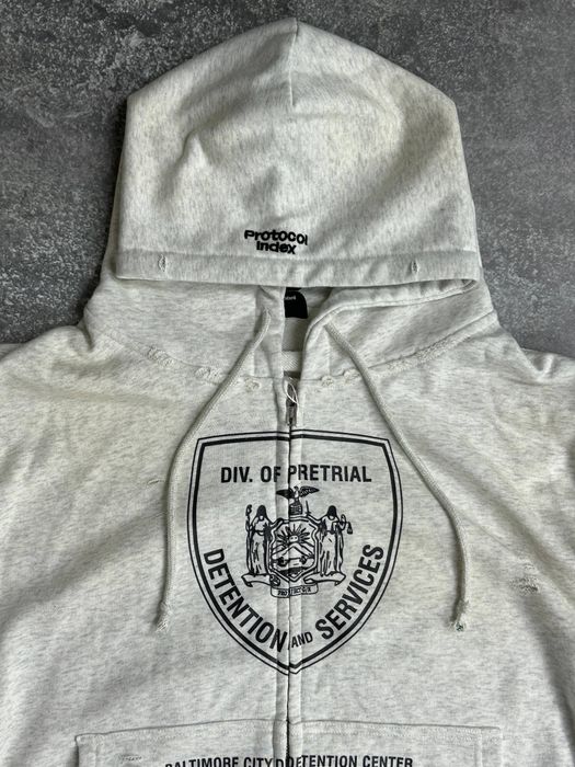 Project G/R protocol index zip up hoodie white зипка зіпка худі біле  S M L