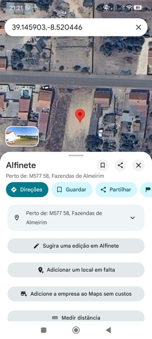 Terreno urbano e rústico.