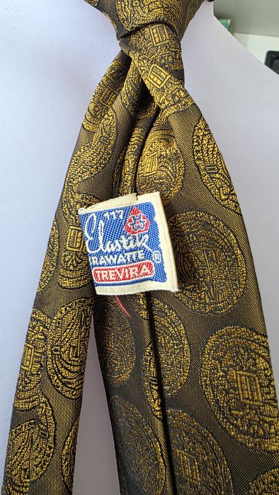 Krawat retro vintage klasyczny tie