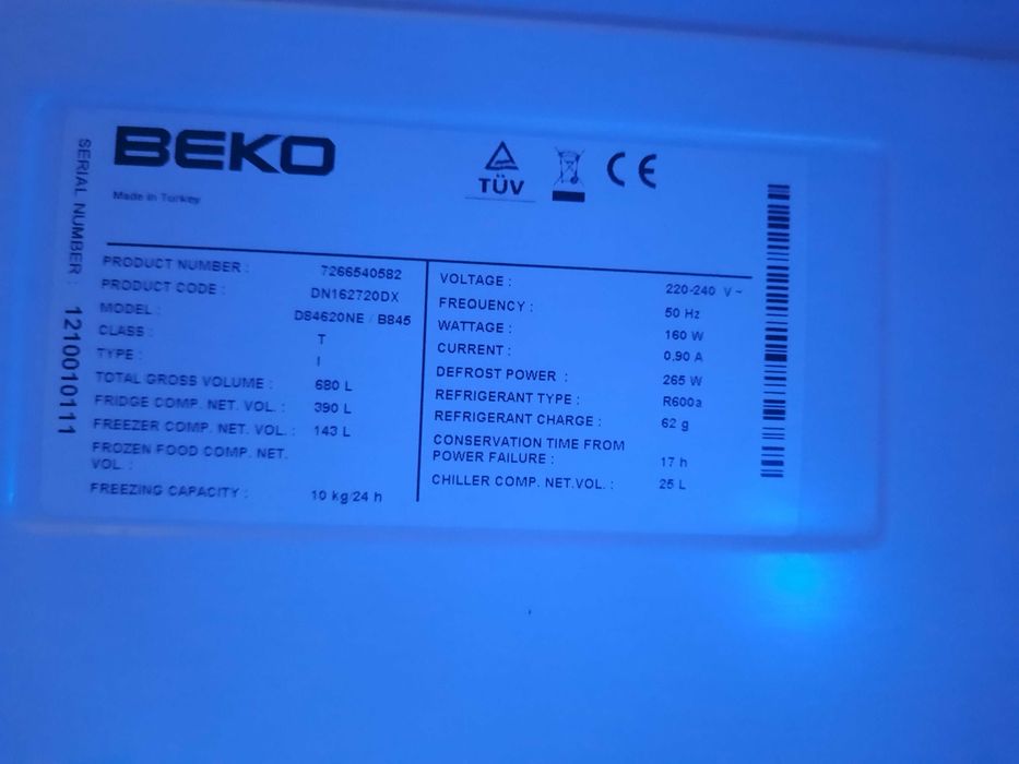 Frigorifico Americano Beko