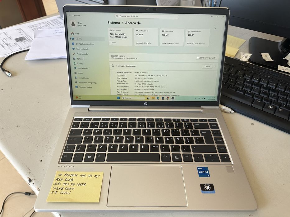 Portátil HP Probook 440 g9