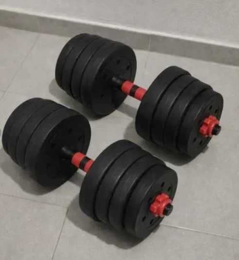 hantle treningowe 20 kg NOWE regulowane zestaw sztanga gryf