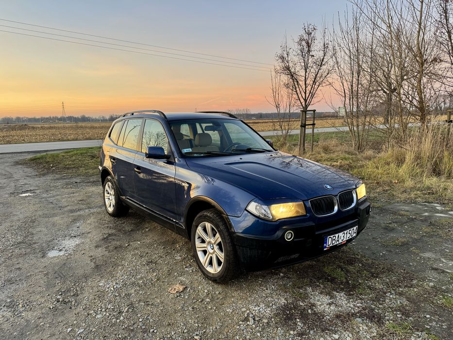 BMW X3 2.0d manual 4x4 2005r bardzo zadbane hak