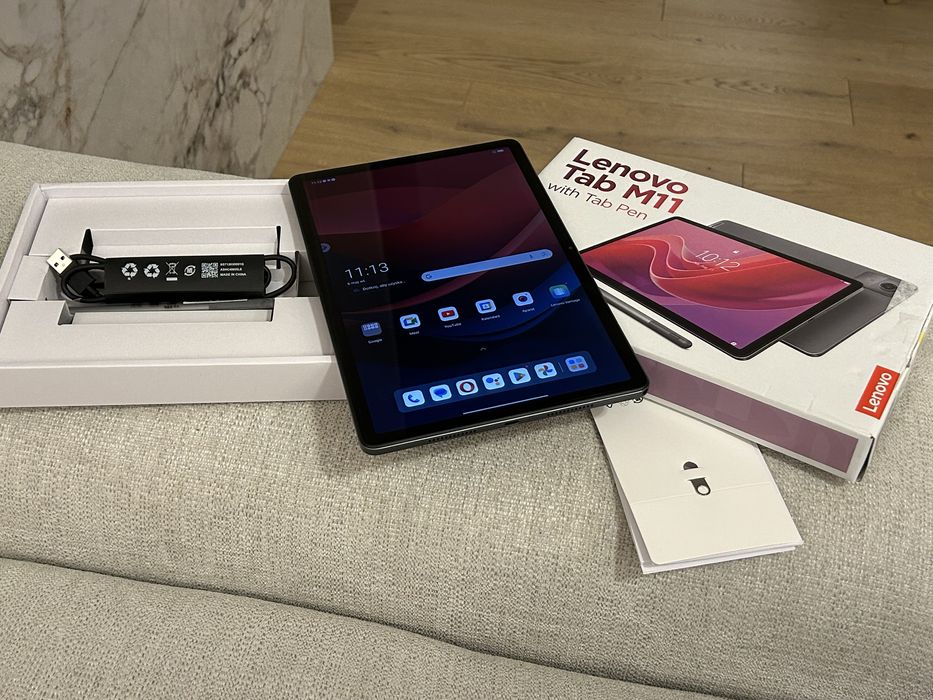 NOWY Tablet Lenovo Tab M11 TB330XU 10,95" 4/128GB LTE + Rysik FV23%