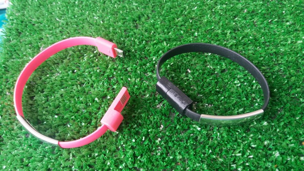 Carregador Androide e IPhone pulseira