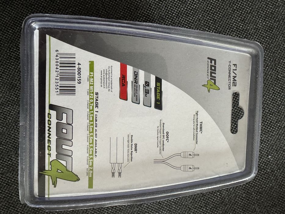 Cabo RCA Y 0.3m novo