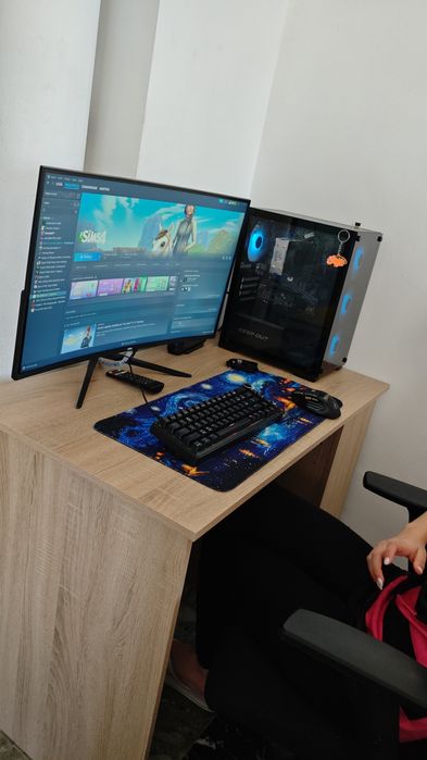 Torre gamer acrílico