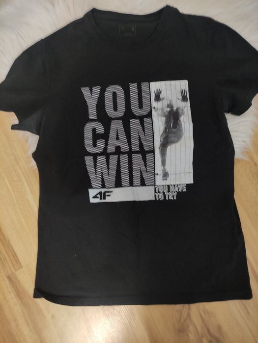 T-shirt 4F s bawełna