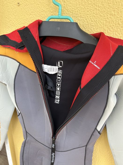 Fato de surf DEEPLY, 4/3, tamaho L