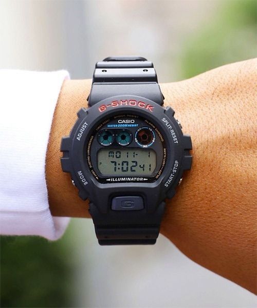 Мужские часы Casio DW-6900-1V ! Оригинал! Фирменная гарантия 2 года!