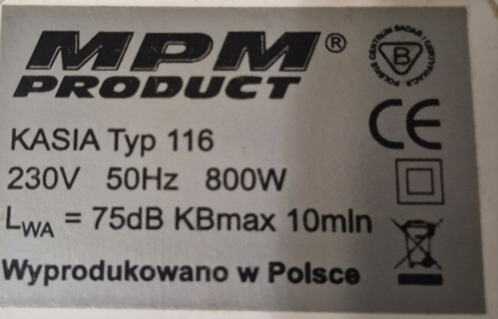 Robot Kasia MPM Produkt