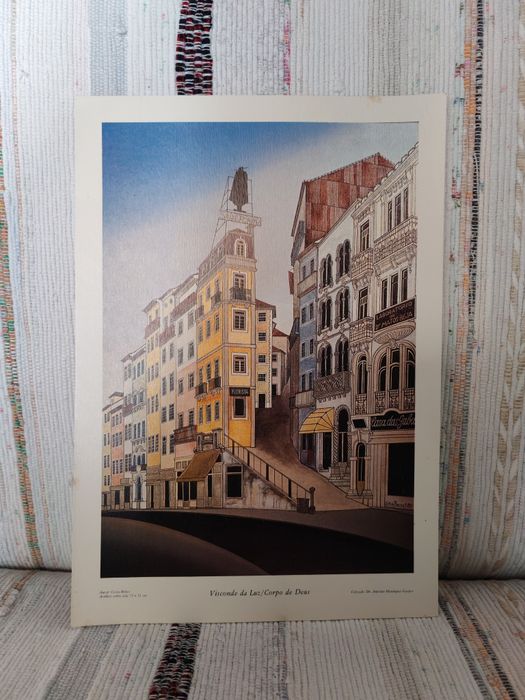 Conjunto de estampas A4 de Coimbra – coleção vintage (Costa Brites)