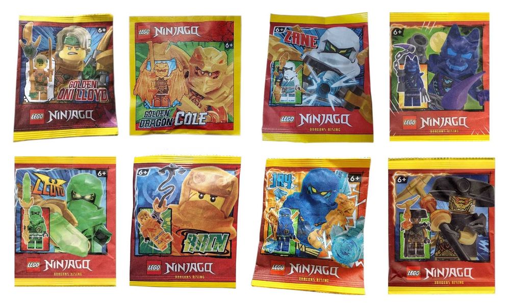 LEGO Ninjago zestaw foilpack 8szt. - N22