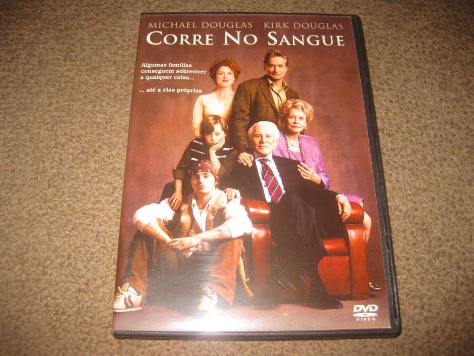 DVD "Corre no Sangue" com Michael Douglas/Raríssimo!
