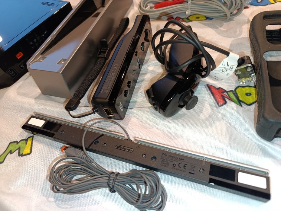 Konsola Nintendo Wii Black czarna w pełni sprawna komplet sklep