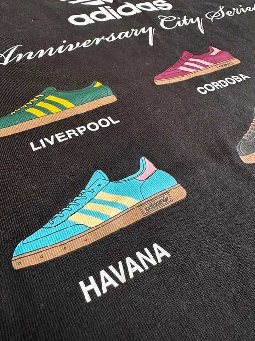 Adidas Anniversary City Series 2020 - Limitowana koszulka black tshirt