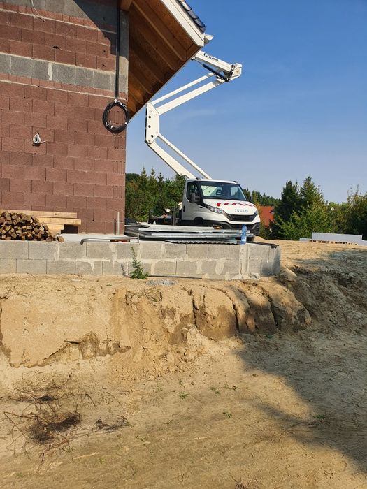 Wynajem podnośnika koszowego, zwyżki z operatorem czytaj opis