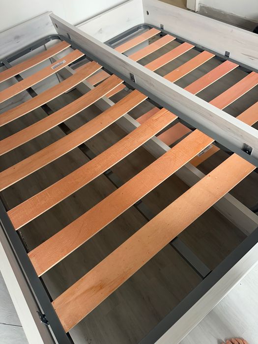 Cama Compacta 90x190 estilo Conforama Mood – com 2 gavetões