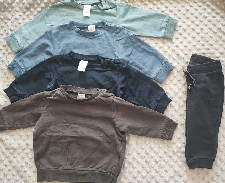 Zestaw ubranek dla chłopca H&M rozmiar 68