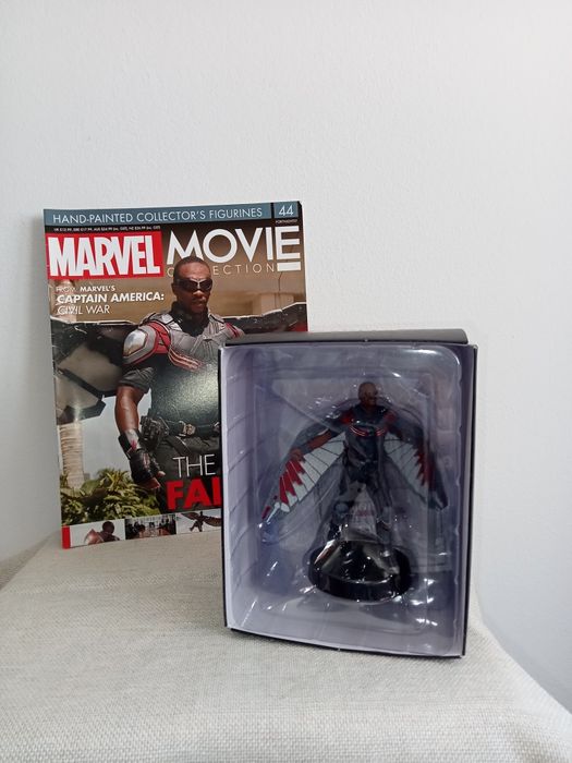 Marvel oficial Falcão eaglemoss (pintado à mão)