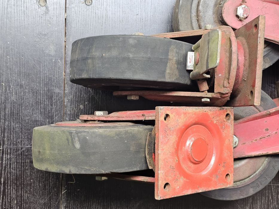 Koła Transportowe 4szt 250/80-190 Solidne Ciężkie Hamulec z hamulcem