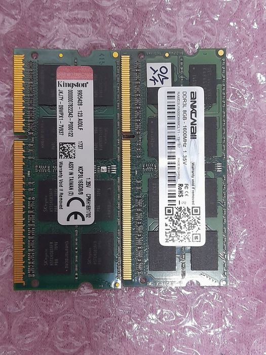 оперативаня память ddr3l 16 gb 1600mhz