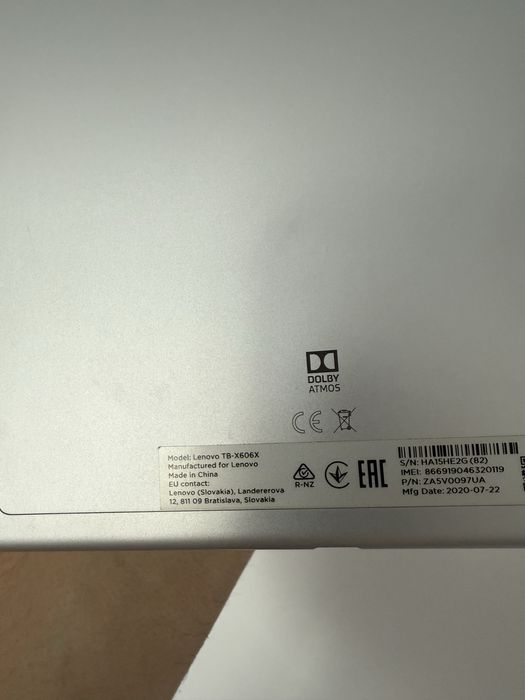 Планшет Lenovo Tab M10 FHD Plus