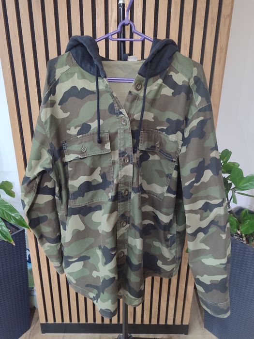 Bluza koszulowa moro H&M