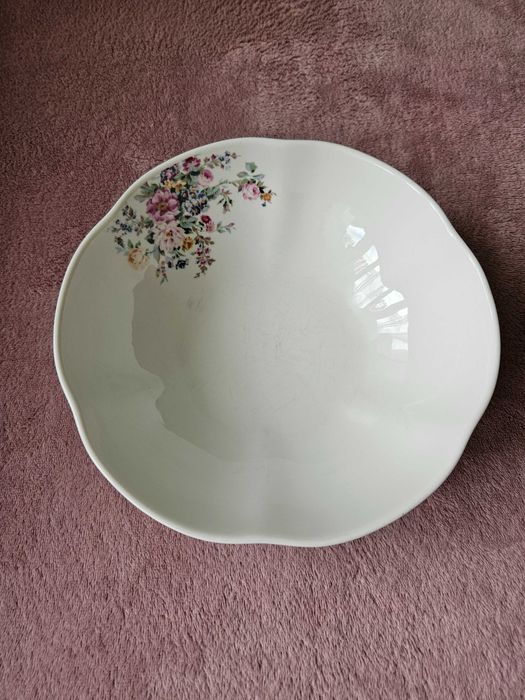 Porcelanowa miska z kwiatami ENGLISH HOME