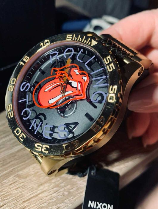 Годинник  ROLLING STONES 51-30 Watch Color Gold/Black