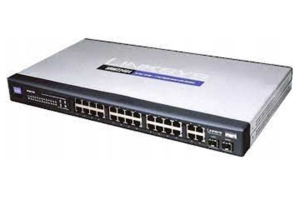 Switch CISCO LINKSYS SRW224G4 24x10/100 przełącznik