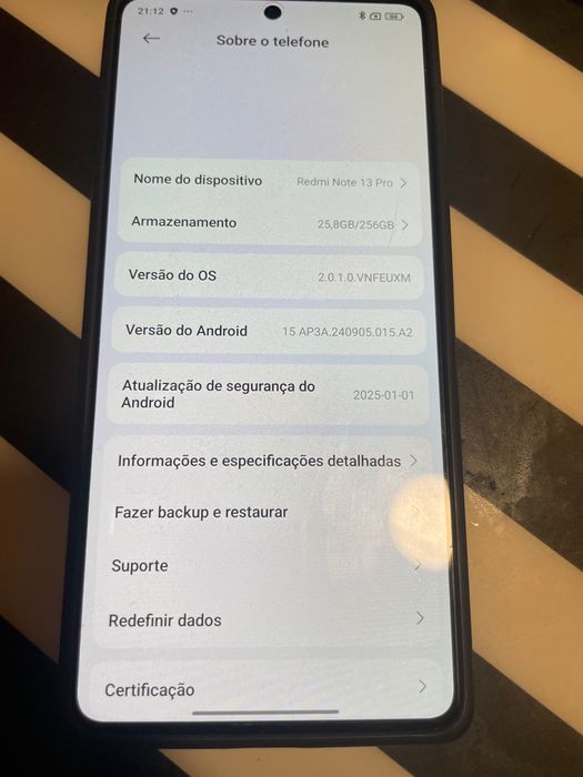 Redmi Note 13 Pro 5G Black, 8GB Ram, 256GB