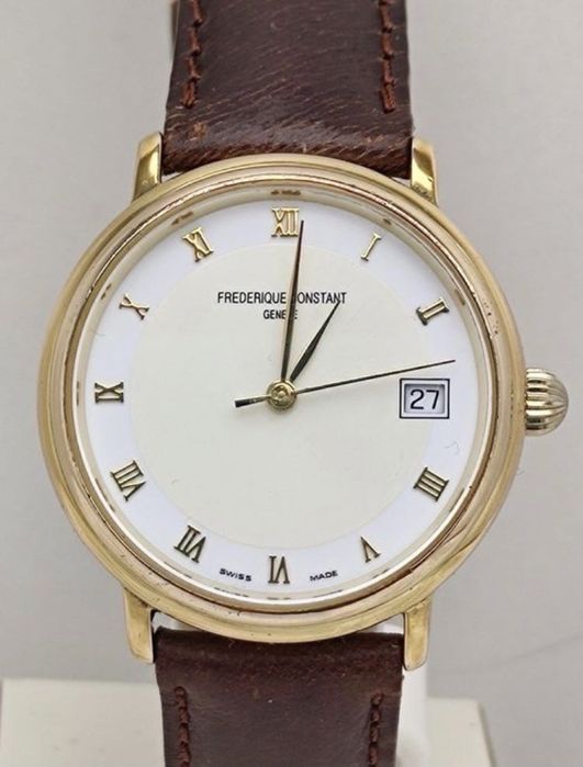 Frédérique Constant- Banhado a Ouro - Clássico Automático