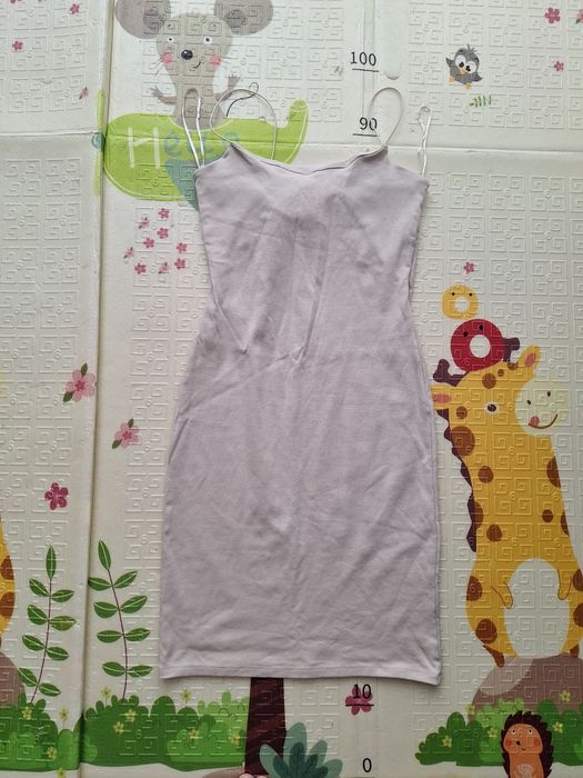 Сарафан вязаный, майка и платье