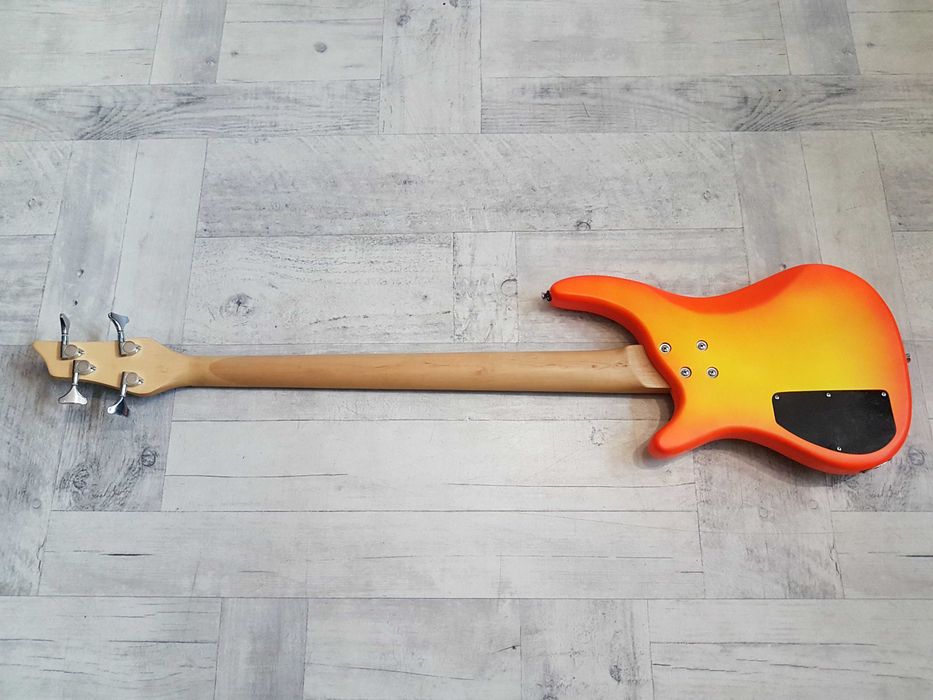 Gitara Basowa SkyWay Bass 4 yellow-orange neon - wysyłka Free -zamiana