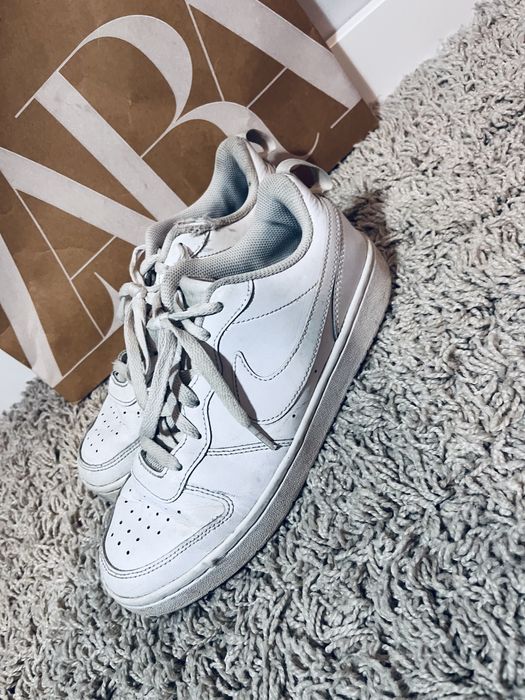 Biale sneakersy rozm 39 nike typu air force