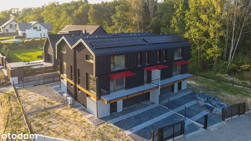 Nowoczesny Dom 120m^2 w zabudowie bliźniaczej, spokojna okolica