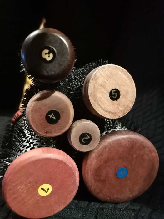 Szczotki okrągłe do modelowania rezerwacja numery 2, 3, 4, 5, 7, 8