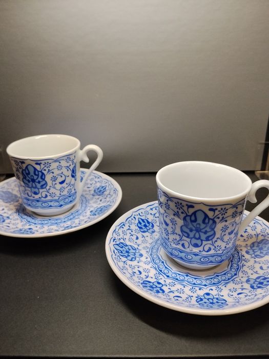 Набір порцелянових чашок для кави Kutahya 50 мл