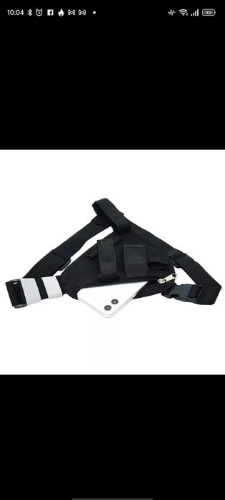 Porta rádio com bolso