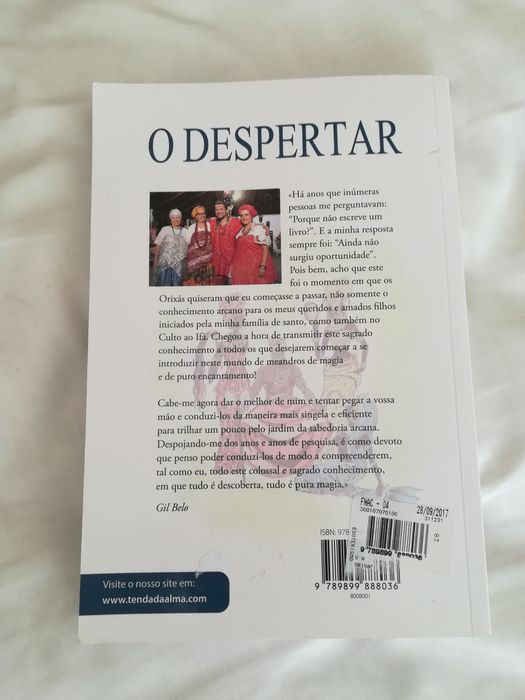 Livro de Orixas - O Despertar