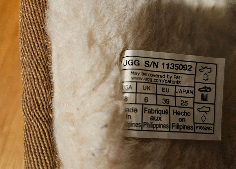 UGG platform mini buty śniegowce