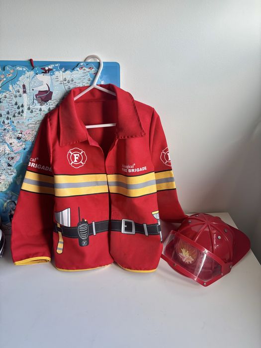 Fantasia de bombeiro - Criança