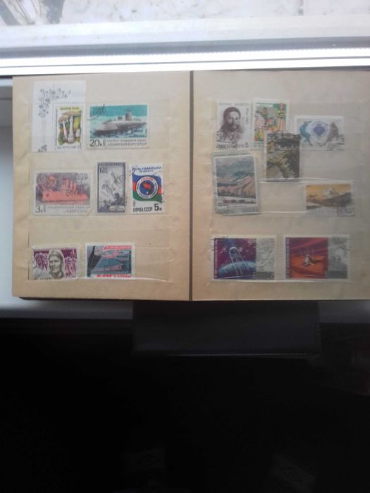 Коллекция марок на разные темы