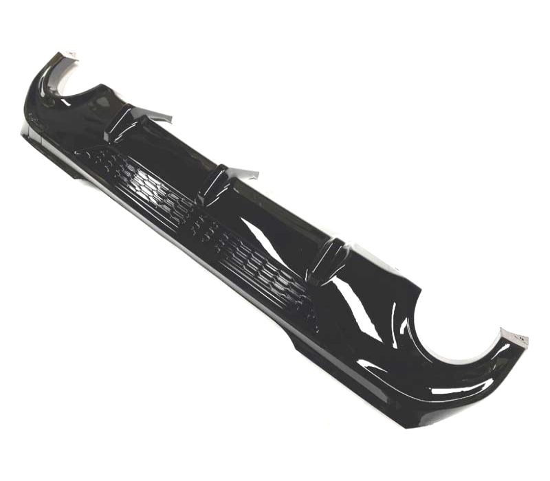 DIFUSOR BMW F40 19- LOOK M 135i PRETO BRILHANTE PLASTICO