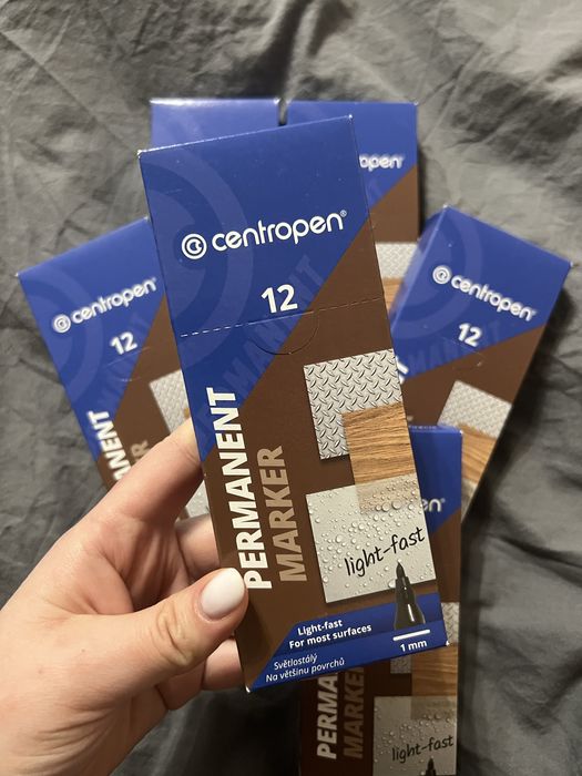 Маркер перманентний Centropen 1 мл