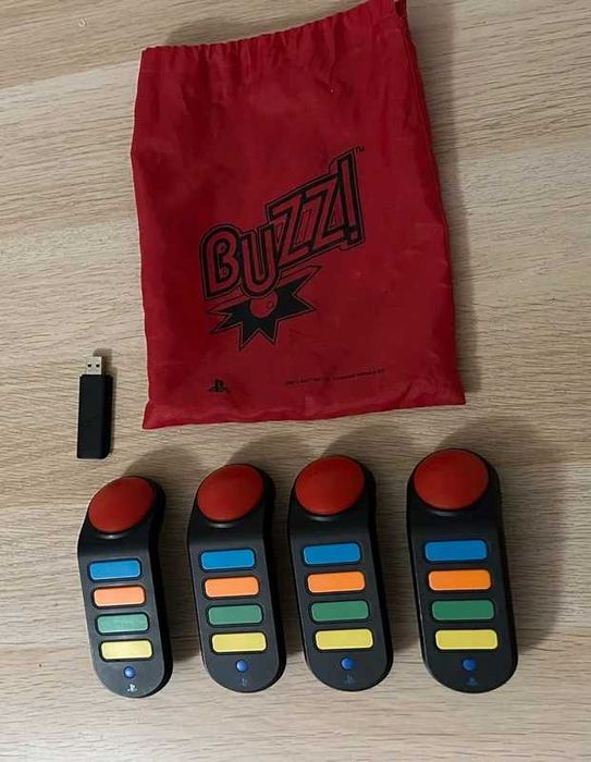 Comandos/Campainhas Buzz Sem Fios PlayStation 3 (PS3)